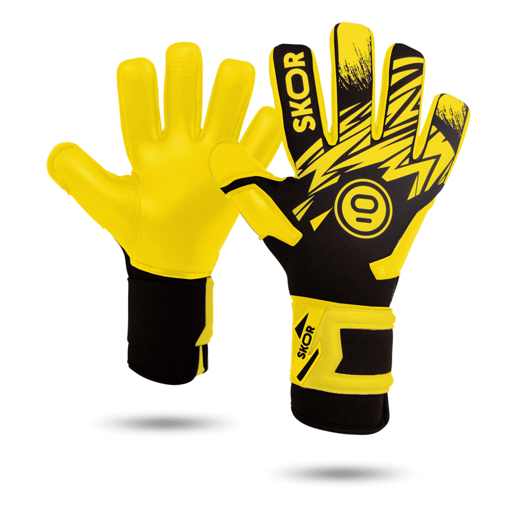 Keepershandschoenen Saint Yellow Negative